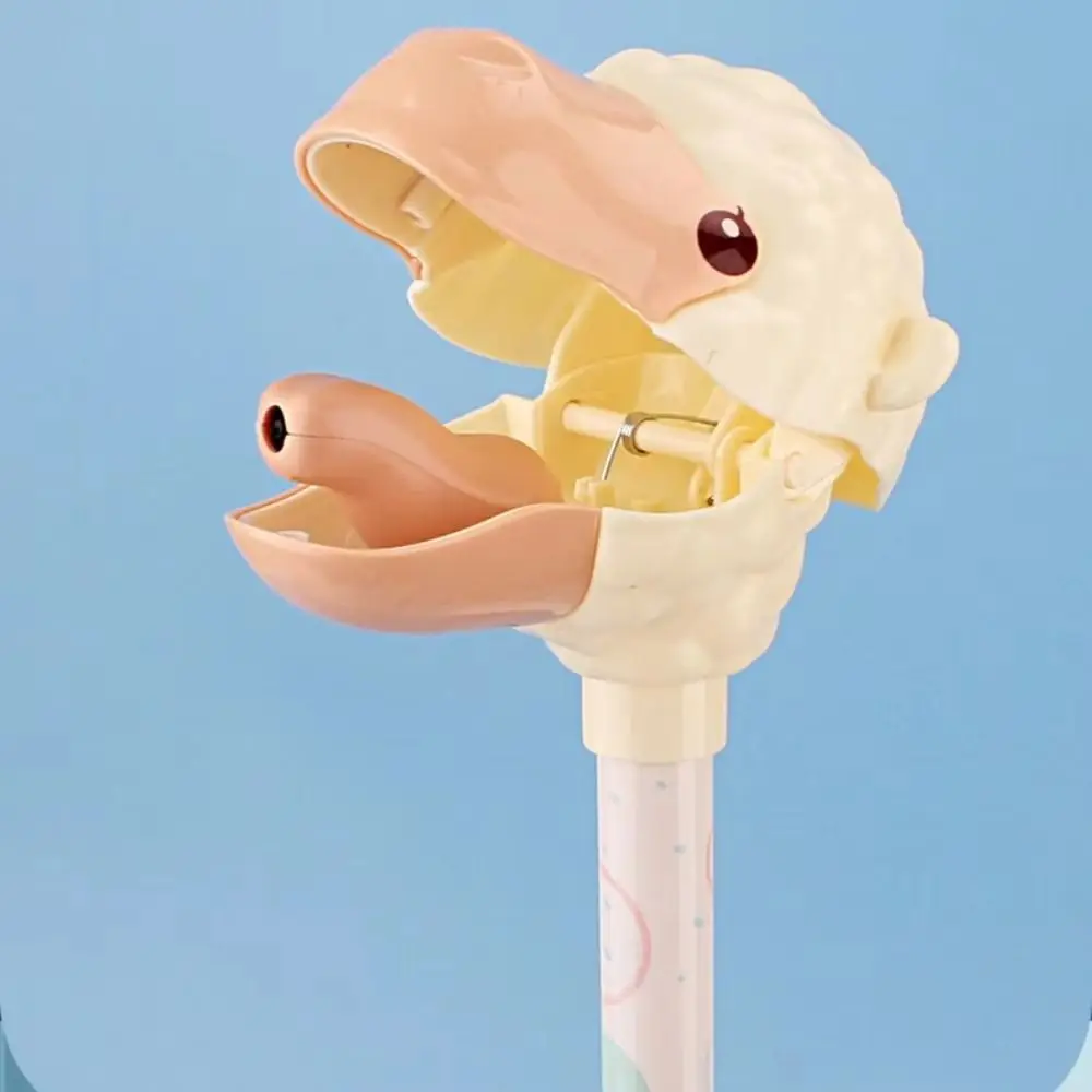 

Long-necked Dinosaur Water Spray Toys Press Type Handheld Alpaca Bath Fountain Toy Open Mouth Style Pumpkin