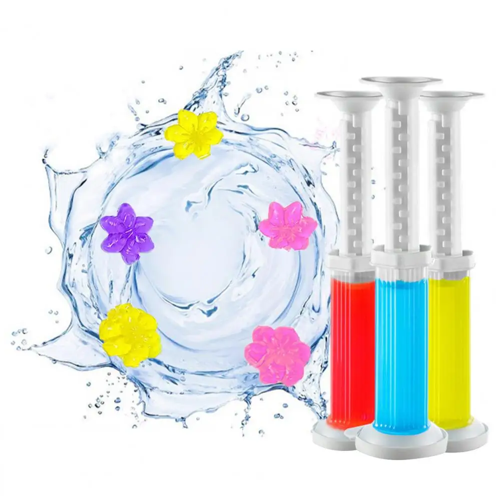 Toilet Cleaner Gel Powerful Adsorption Design Fragrances Toilet Deodorizer Gel Bathroom Kitchen Hotel Cleaning Solution