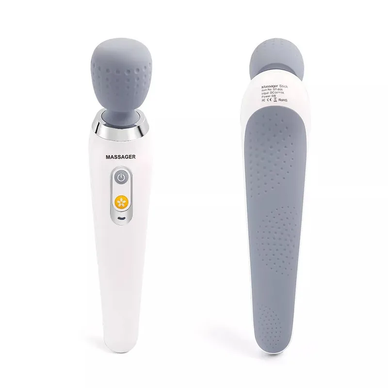 Electric Handheld Massager Vibration Hammer Full Body Multifunction Massage Stick Powerful Mini Portable Neck Back Muscle Relax