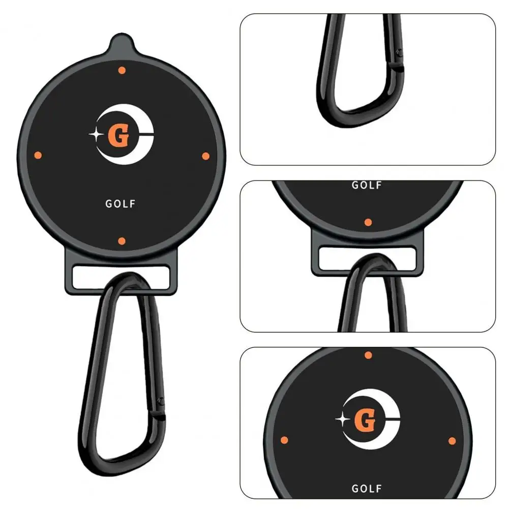 Golf Towel Magnet Clip Golf Cart Clubs Hubs Industrial Magnetic Accessory Flexible Golf Towel Holder for Men Women