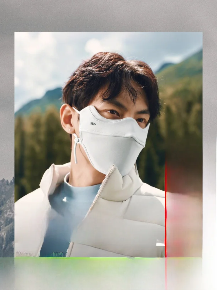 

Теплая дышащая маска для лица, обеспечивающая защиту на открытом воздухе от холодного ветра и солнечного света, с креплением на уши, моющаяся, для взрослых.