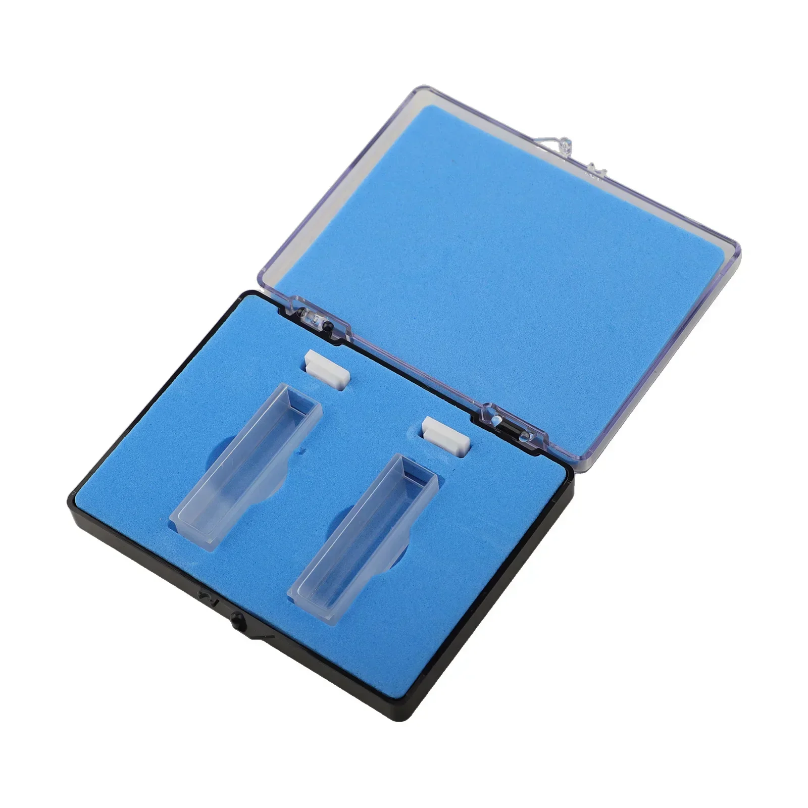 Laboratory Use Quartz Cuvette Spectrophotometer Cuvette Chemicalresistant 12.5*12.5*45mm Heat-resistant To 600°C