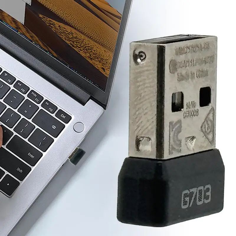 Для Logitech G603 USB-приемник для беспроводного миниатюрного адаптера приемника портативный адаптер Plug and Play с низкой задержкой для компьютера