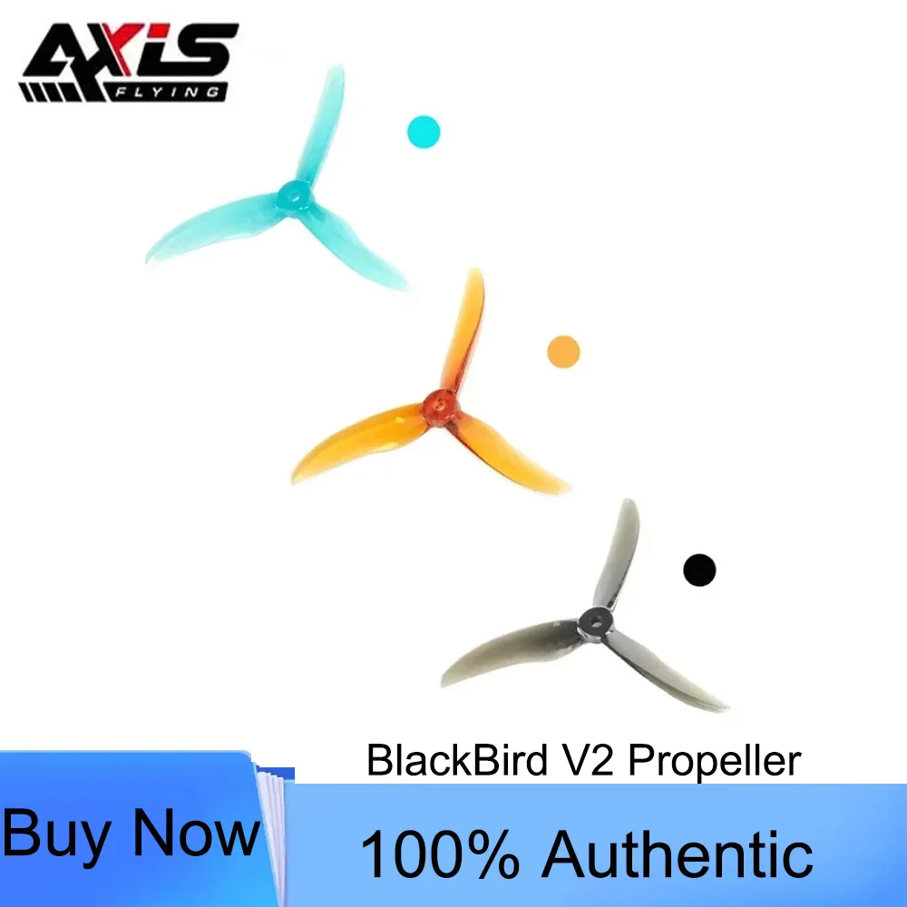 4pairs Axisflying BlackBird V2 BB39 Props 5Inch 3 Blade Propeller for MANTA V2 5 inch Carbon Fiber True X Frame Kits