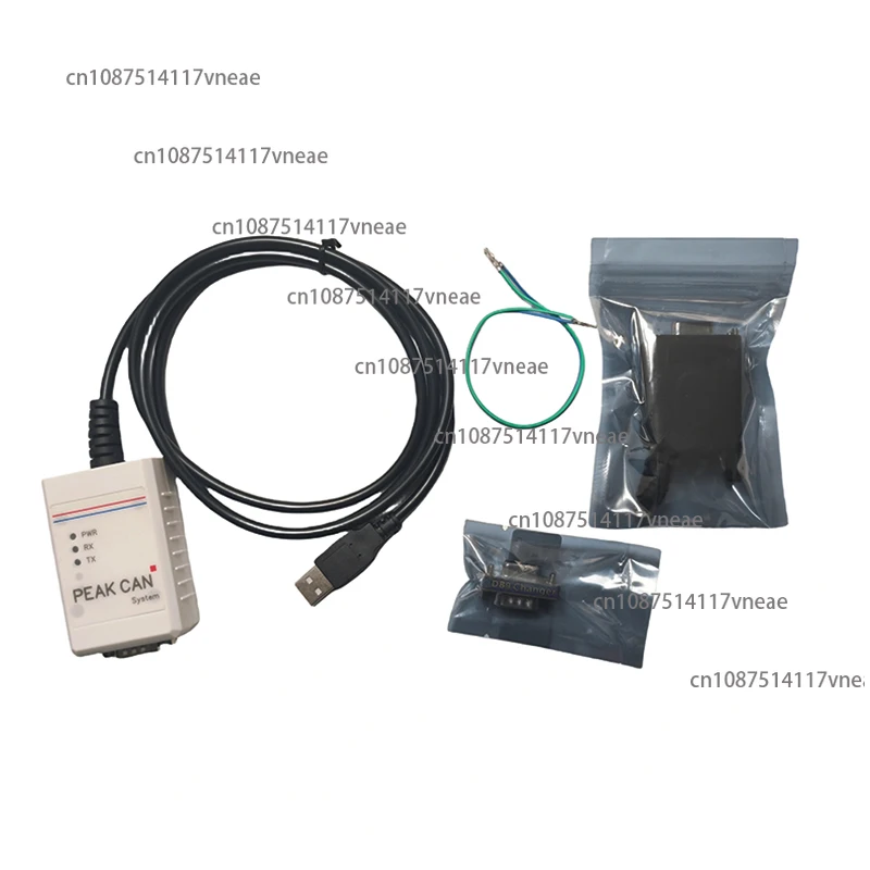 PCAN-USb Compatível com Peak Modelo Original Ipeh- 002022 / 002021   Analisador de ônibus CAN