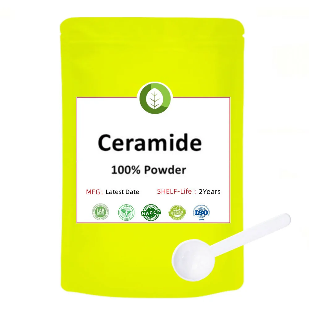 Ceramide Powder Skin Whitening Ceramide Powder,Cers,Additive-Free,Maintain Skin Barrier,Moisturize,Anti-Aging,Wrinkle Removing