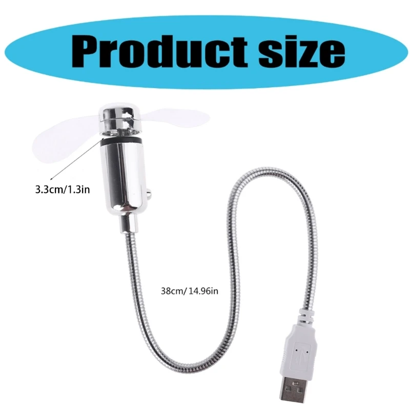 ノートパソコン用スイッチ付き省エネ柔軟なUSB冷却ファン