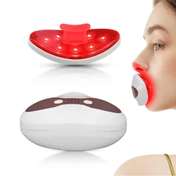 Lighted Lip & Eye Care Tool Unit 4 Heating Modes Lip Plumping Heater Heated Portable Lip Conditioner