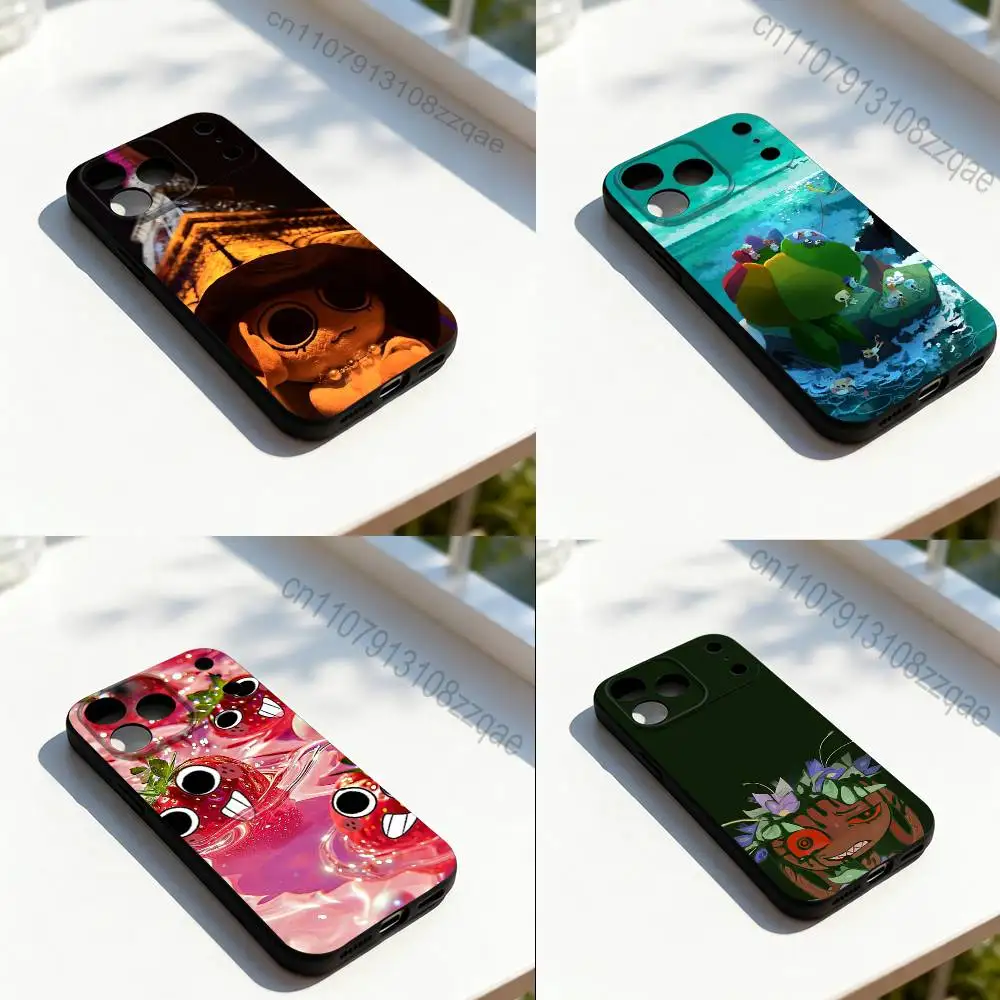 

D-Dandys W-World Cool For iPhone 17,16,15,14,13,12,11,Pro,Max,Plus,E,SE4,Air,Mini Black Soft Cover Phone Case