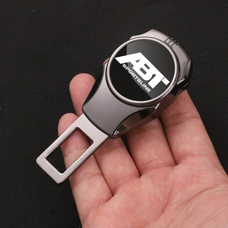 

Зажим для ремня безопасности в салоне автомобиля, металлические удлинители, автомобильные аксессуары для ABT s5 sq7 a1 a3 s6 a5 q5 rs