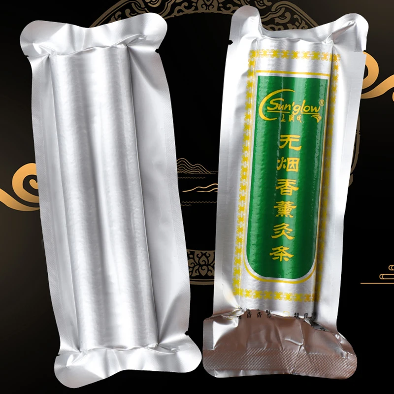 

18*130mm Sealed Package Smokeless Mugwort Rolls Moxibustion Stick Chinese Medicines Moxa Therapy Acupuntura Massage Health Care