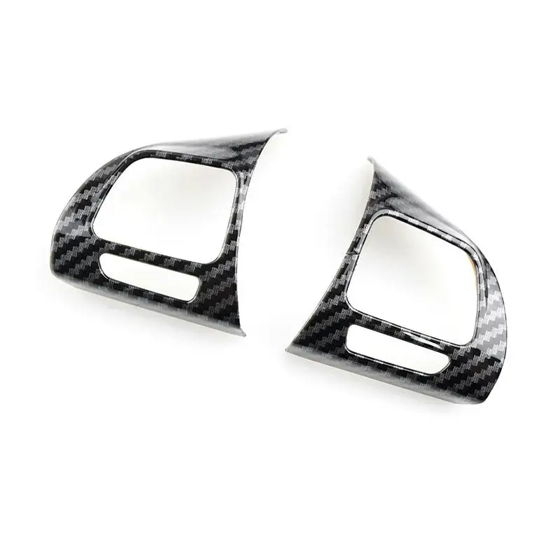 For VW Golf MK6 Passat B7 CC Eos Tiguan Jetta Touran Sharan Caddy Car Inner Steering Wheel Button Frame Trim Cover Accessories view 2