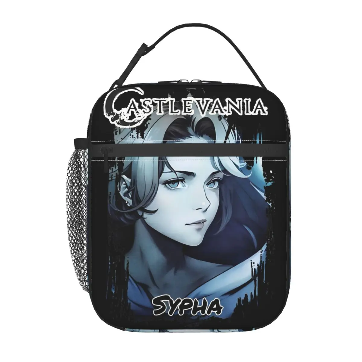 Castlevania Sypha Belnades Accessories Insulated Lunch Bag For Work Food Box Portable Cooler Thermal Lunch Boxes