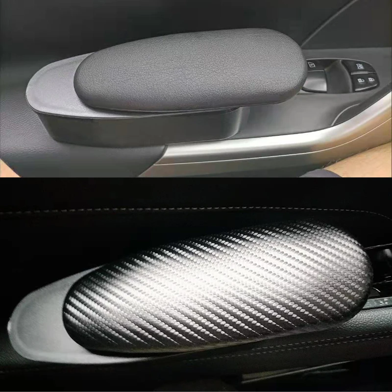 Car Door Storage Armrest Box Leather Functional Ergonomic Interior Parts Arm Elbow Support Arm Heightening Pad Adjustment