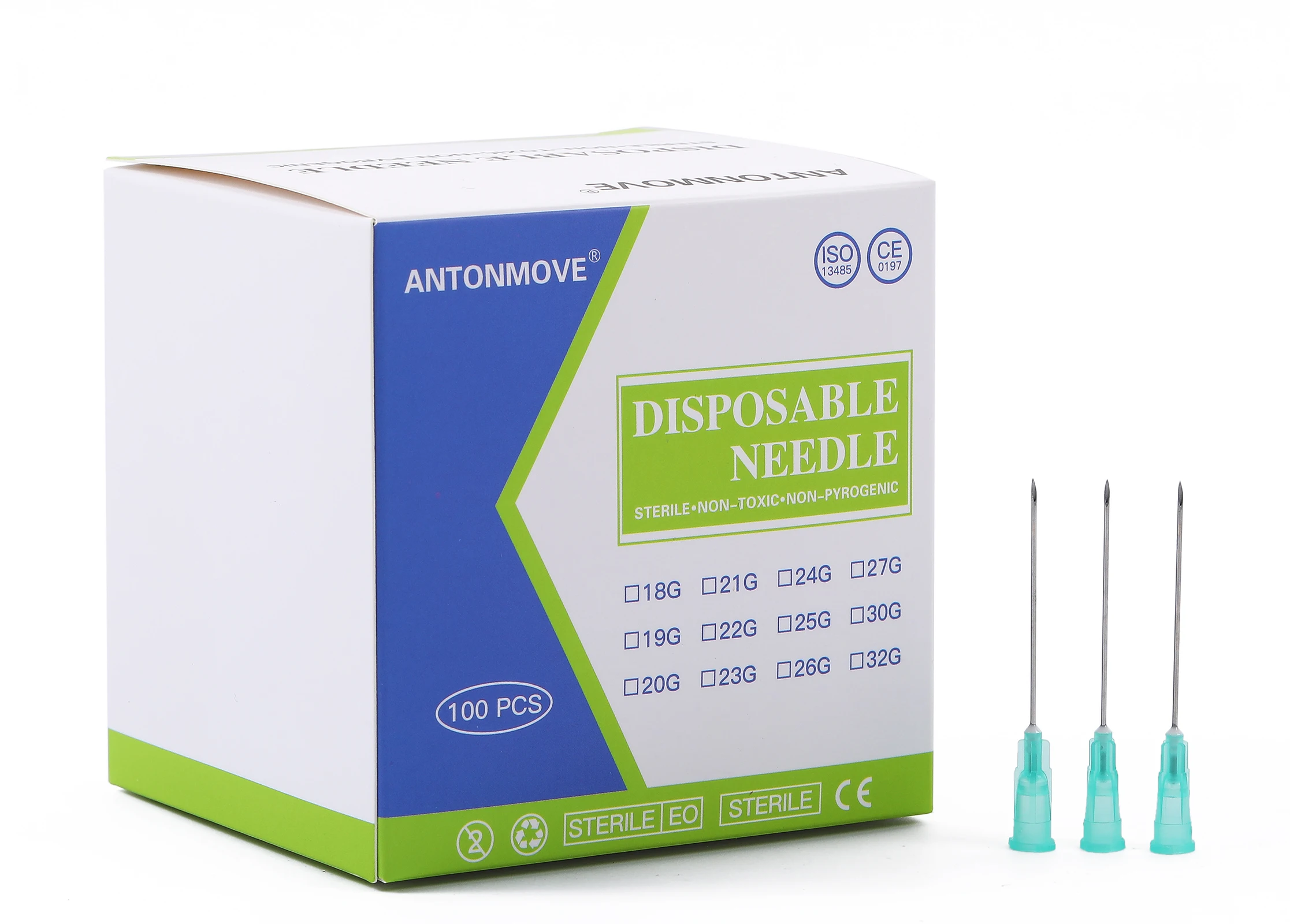 Imagem -06 - Seringa Luer Lock Seringa Descartável Agulha Apontada Afiada 5ml 21 mm 38 mm 26g 25g 23g 21g 20g 18g
