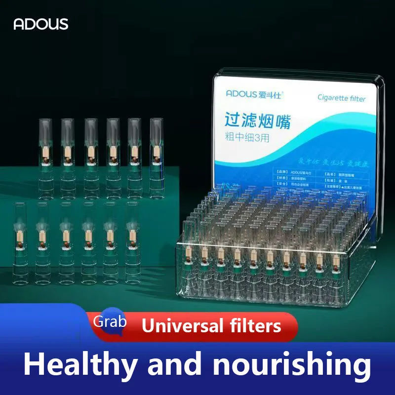 

15-Layer Herbal Plant Filter Systeml Universal Multi-Stage Filtration with Natural Herb Infusion, Disposable Filter Tips