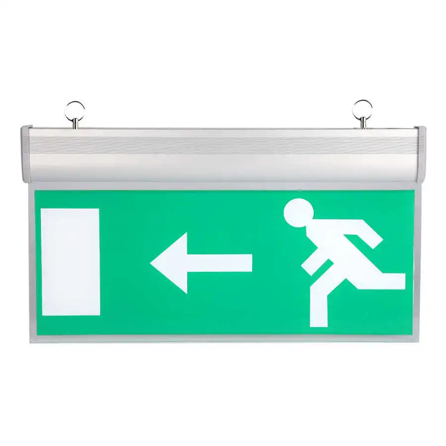 110-240V Acrylic LED Emergency Sign Lamp Left Right Evacuation Indicator Light For Hospital Mall School ect.