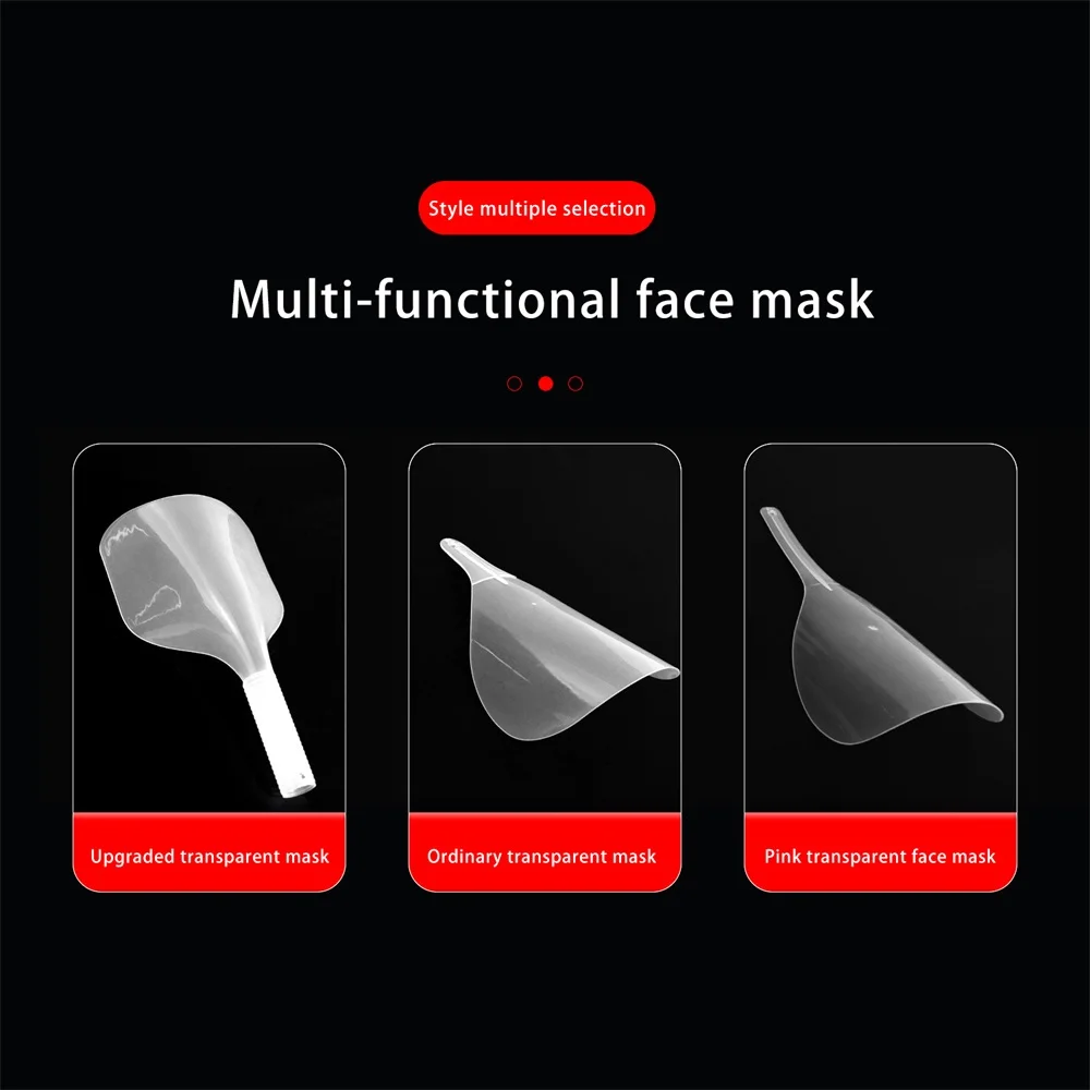 Barber Clear Plastic Hairspray Face Shield Hair Cut Pads Hair Salon Hairdressing Water Proof Spray Shields for Face Eyes Protect image 3