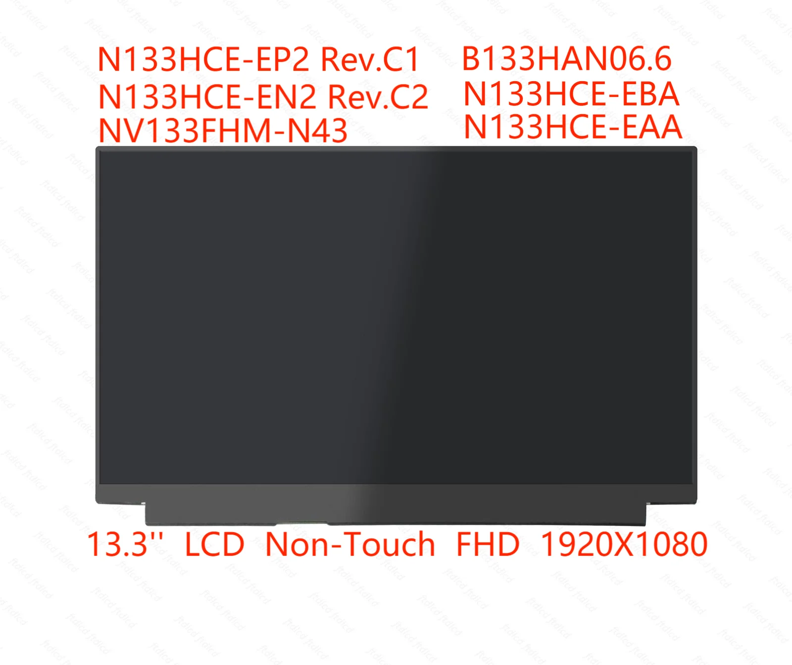 13.3'' B133HAN06.6/N133HCE-EBA/N133HCE-EAA FHD LCD Screen Display Matrix Panel Non-Touch 1920X1080 30 Pins 60 Hz