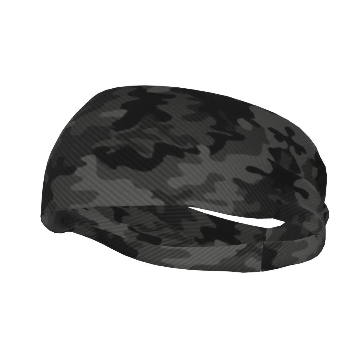 Erbsenmuster Pea Dot German Camo Sport Headband for Tennis Non Slip Elastic Military Army Camouflage Moisture Wicking Sweatband