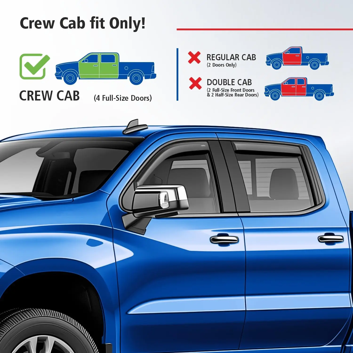 منحرف نافذة داخل القناة مقاوم للكسر 1500 2019-2025 كابينة دائرية، واقيات المطر، مبيعات المصنع مباشرة