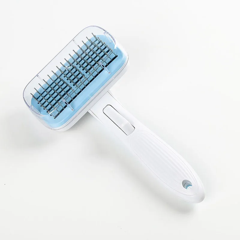 Cat Brush Grooming Brush For Cats Dogs Remove Hairs Removal Steel Wire Comb Massager Pet Accessories Remove Knots Tangles Easily