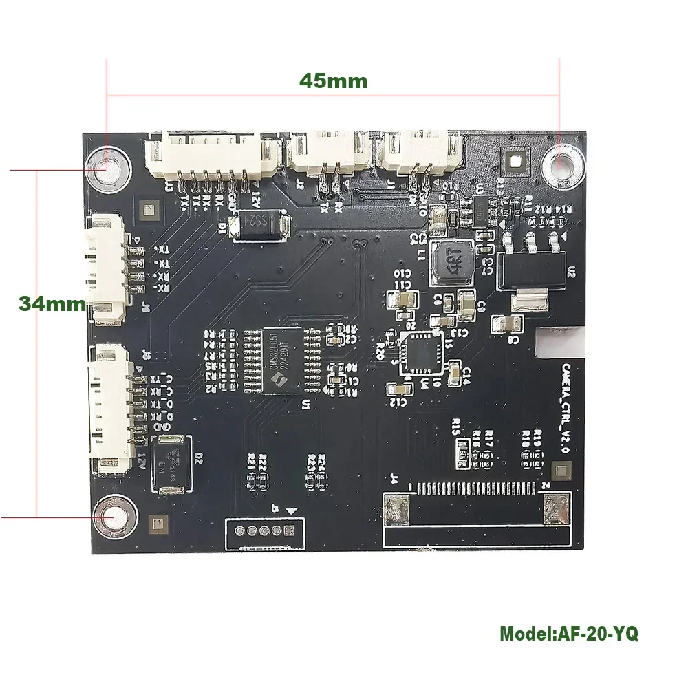 30x 300x zoom câmera ip af placa-mãe de controle de foco automático para câmera ip ptz camhi p6slite ac18pro videolink