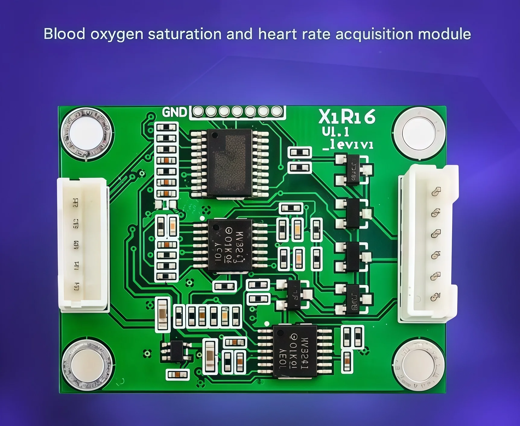 Makerbase Health Monitoring Module: Blood Oxygen Saturation and Heart Rate Acquisition Module