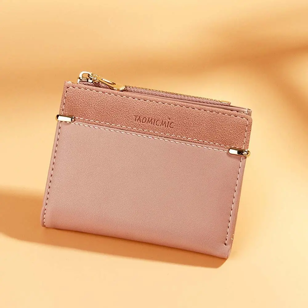 

Lady Charm Credit Card Bag Money Clip Mini Hasp Korean Style Female Purse Zipper Wallet Coin Purse Women Wallet