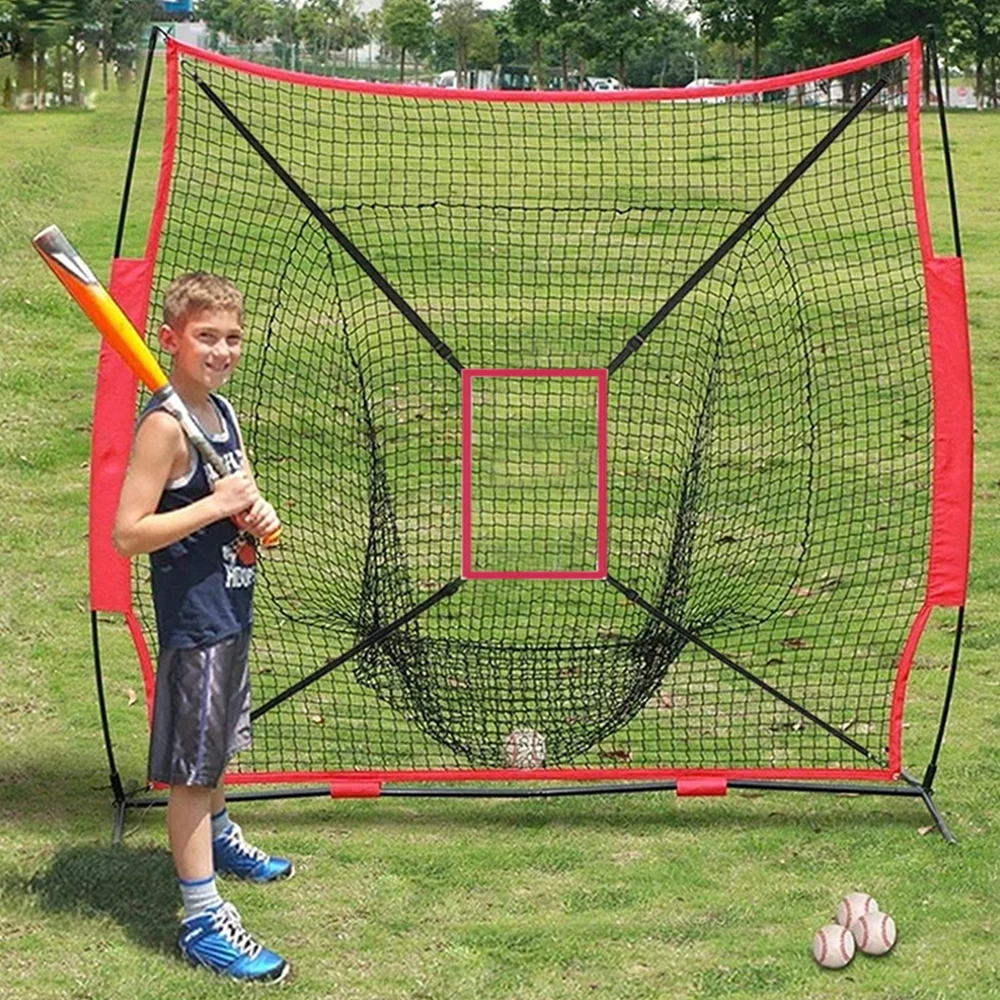 Strike Zone Target Adjustable Baseball Softball Pitching Target Practice Accuracy Training Throwing for Baseball Softball Net