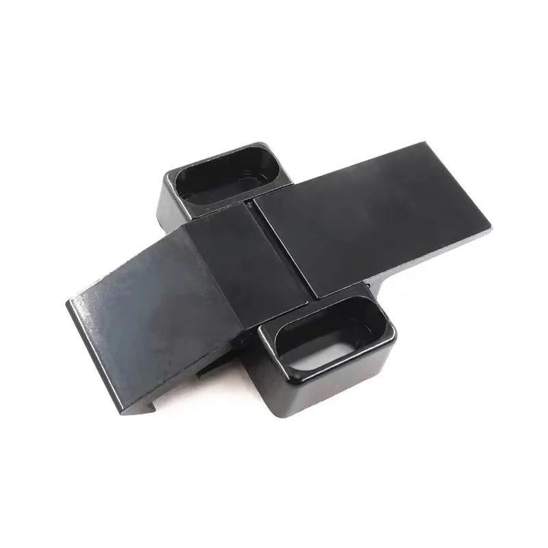 Black Aluminum Alloy Door Hasp Lock Frame Fixing Accessories suitable for 3030 4040 4545 European Standard Aluminum Profile