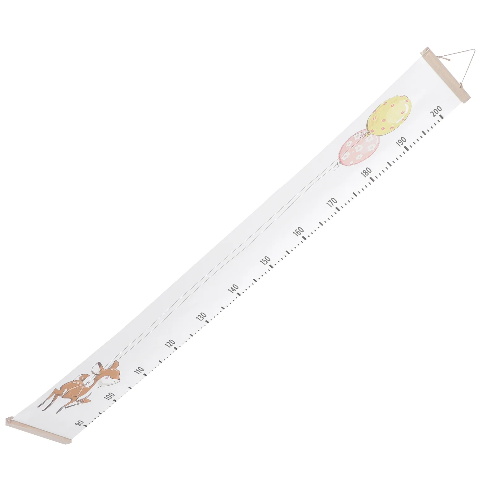 

Wall Decals Balloon Children's Height Ruler Baby Ballons Chart for Kids Canvas Growth Hanging