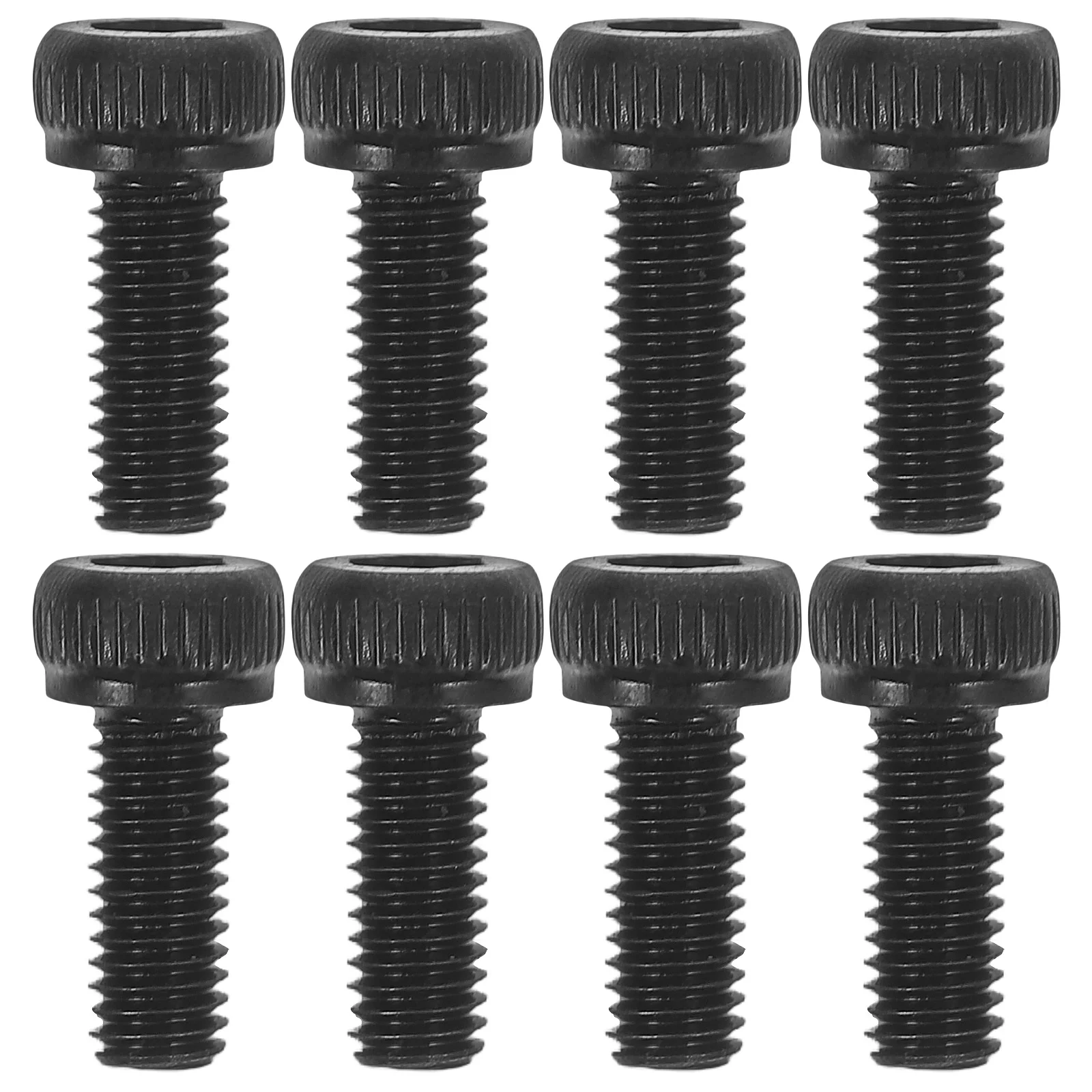 

50Pcs Hexagon Socket Head Cap Screws High Strength Carbon Steel Durable Fasteners M3x8 Repair Machine Screw Kit Office Chair