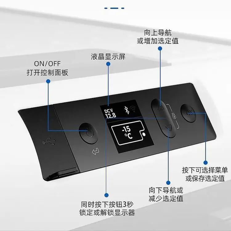 

Bargaining car freezer CFX3 35 travel refrigeration car refrigerator 36L car home.