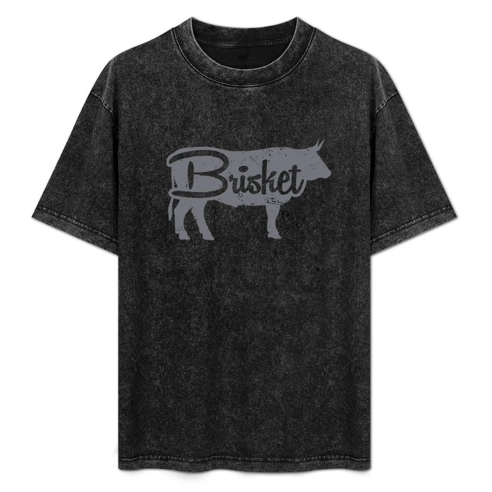 

Distressed BBQ Brisket / Barbecue Beef T-Shirt Comfortable Work Wear Tee