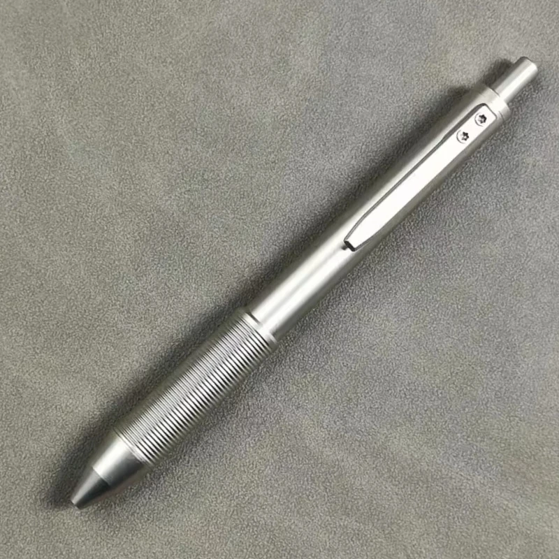 

BALAOYE ручка-роллер из нержавеющей стали, многофункциональная ручка ручной работы Blakc, 0,5 мм, сменные стержни, шариковая ручка, фирменные подарки для школьников