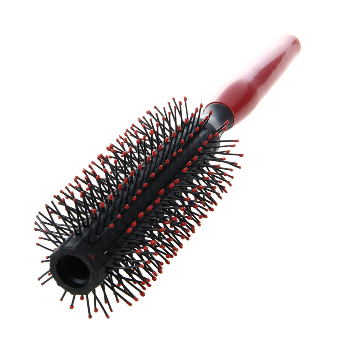 Pettine professionale per capelli ricci ondulati pettine per la cura dei capelli pettine rotondo con cuscino a spillo