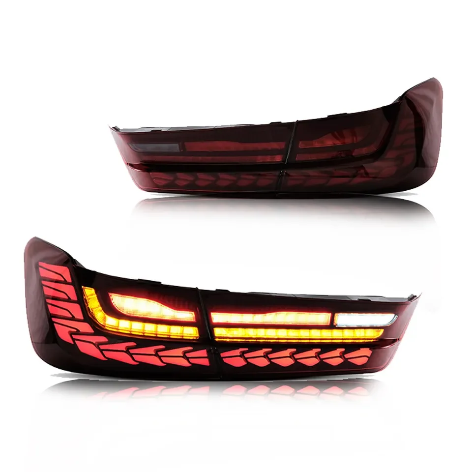 

Dragon Scale Design For BMW 3 Series G20 G28 Led Taillights 318i 320i 325i 330i 2018 - 2020 Tail Lamp Assembly