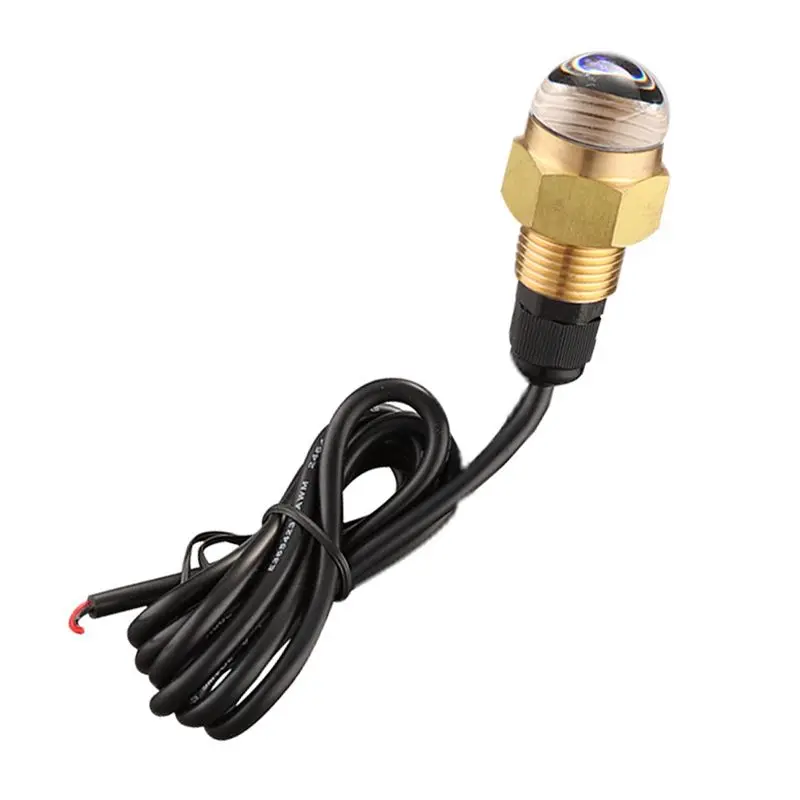 

Светодиодная подводная лампа Prominent для морской лодки, 12 В, латунное стекло, синяя сливная пробка, 1/2 дюйма, NPT, аксессуар для яхты