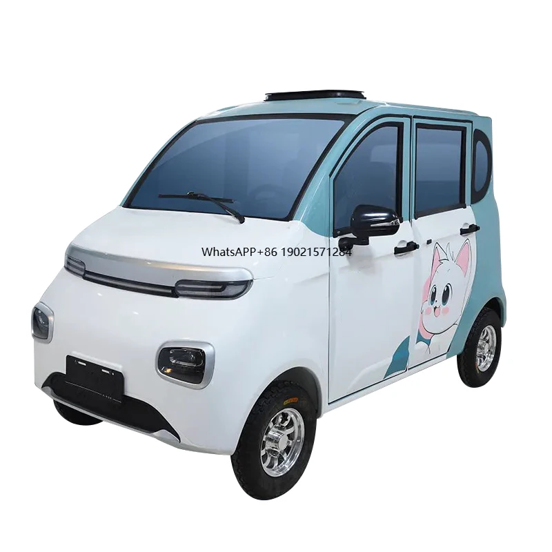 

Factory Direct High Quality 4 Wheel Drive Adult Ev Auto New Energy Vehicle Mini Electric Car Mini EV Car