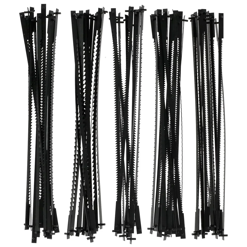 WHOLESALE LOT For Scroll Saw Blades 127 Mm With Pin 60 Pieces- Fretsaw Blades 10/15/18/20/24 Teeth Included