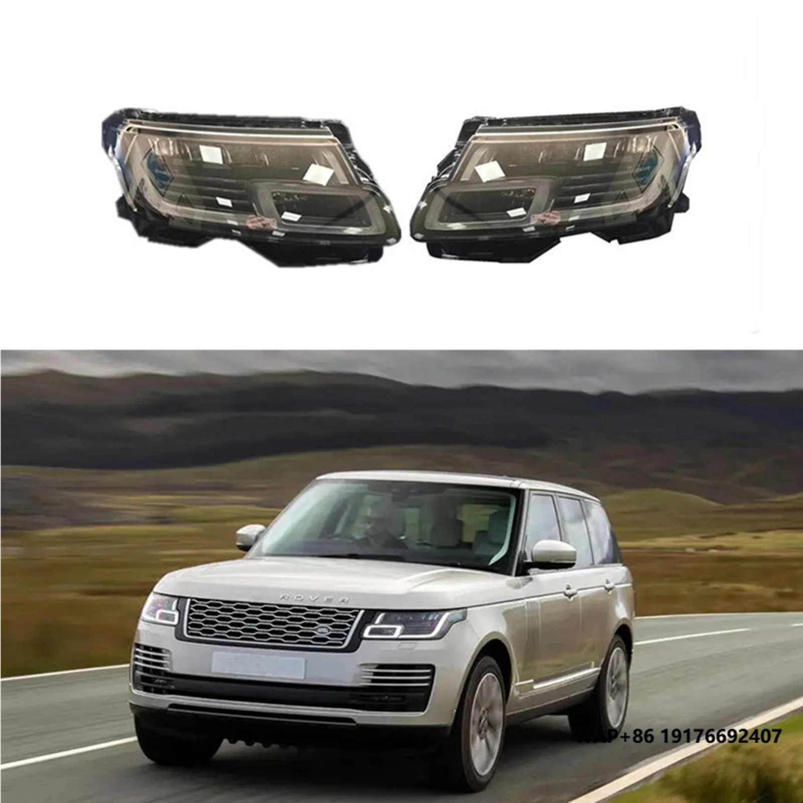 2018-2022 L405 Head Lamp for ‘Range Rover Vogue 2014-2017 LED Headlight Assembly Car Front Lights Auto Parts