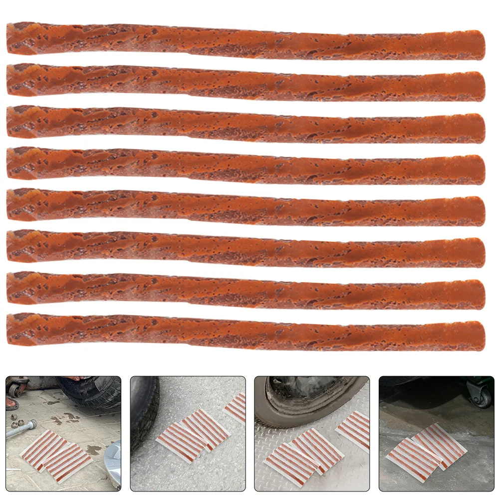 

50Pcs Emergency Tire Repair Kit Rubber Repair String for Motorcycle Car Truck Bus Tires Fixing Tire Plug Kit Cycle Accessory