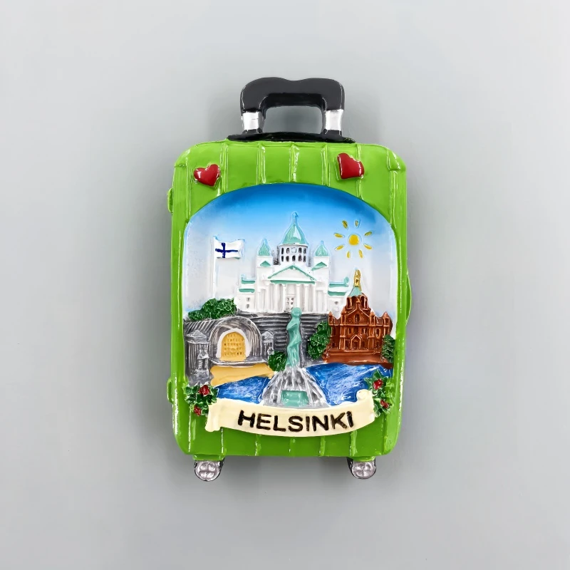 Fun 3D Fridge Magnet From Rovaniemi, Finland – Perfect Travel Keepsake & Kitchen Decor