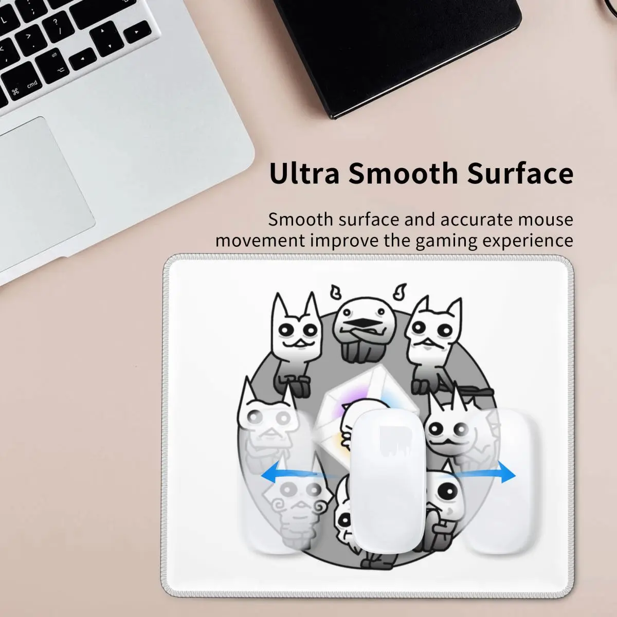 

Боевые кошки Nekoluga, настенный коврик для мыши, компьютерная клавиатура, коврик для мыши, геймерский настольный коврик для ПК, коврики для офисного стола