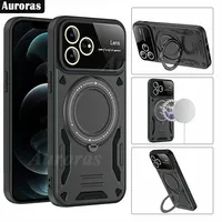 For ZTE Blade V50 Design Smart A73 4G Magnetic Armor Bracket Support Hard Shell For ZTE AXON 50 Lite Hard Back Casing Funda Capa