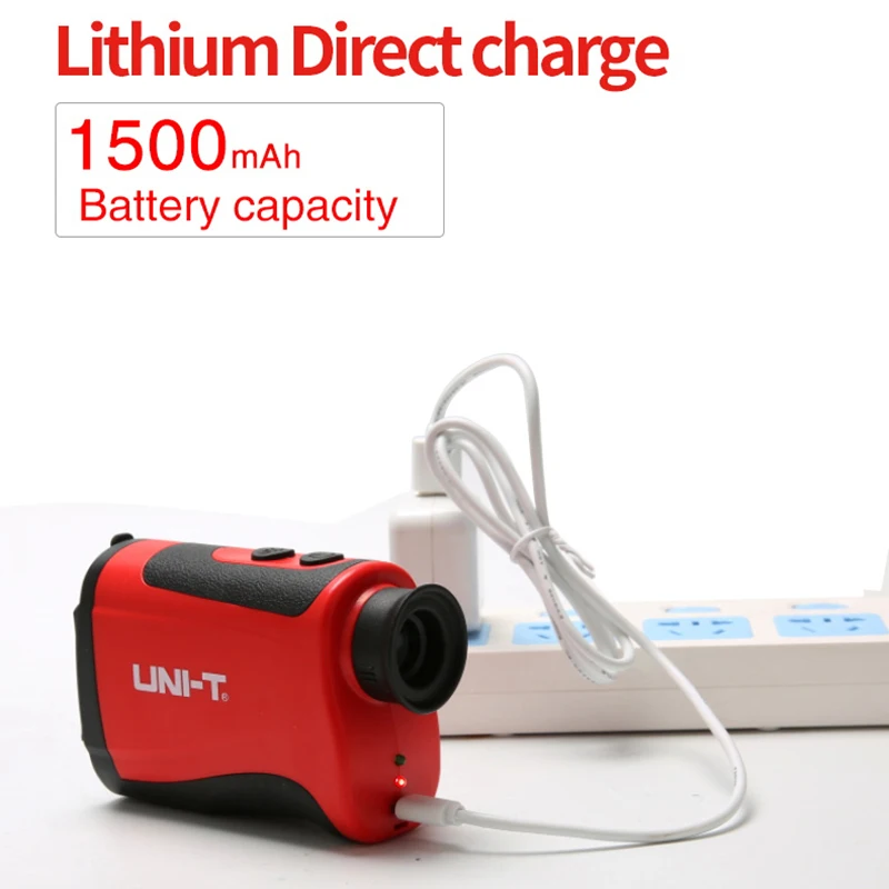 UNI-T Golf Laser Rangefinder LM1000 Laser Range Finder Telescope Distance Meter Altitude Angle