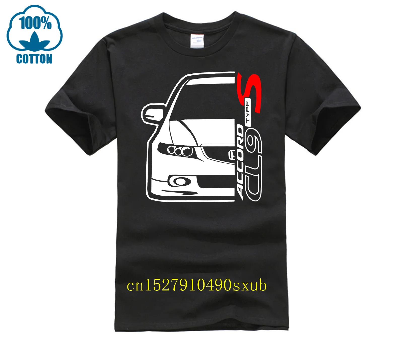 2023 Fashion Summer T Shirt Classic Japanese car fans Accord CL9 2005 Type S Tee SHIRT