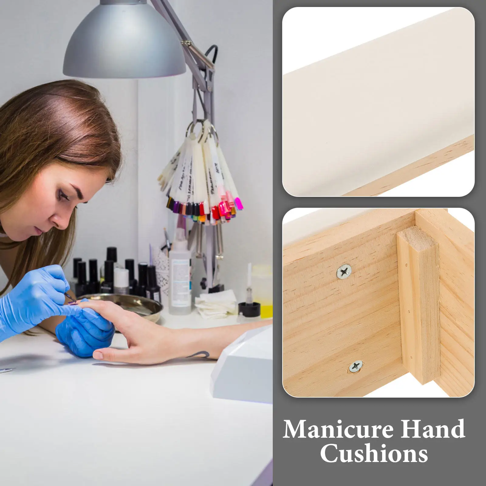 1pc Nail Arm Rest Cushion for - Wrist Rest Wood avis et prix
