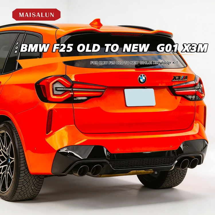X3 F25 2011-2017 Facelift Body Kit Upgrade G01 LCI X3M Exterior Modification Accessories